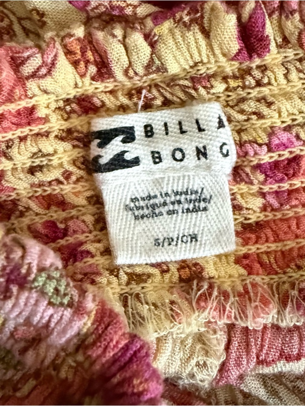 Billabong Split Spirit Floral Wide Leg Pants - Picture 7 of 7